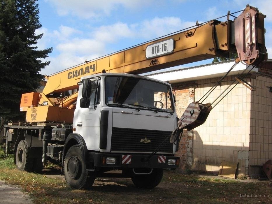 Автокран 16–25 тонн